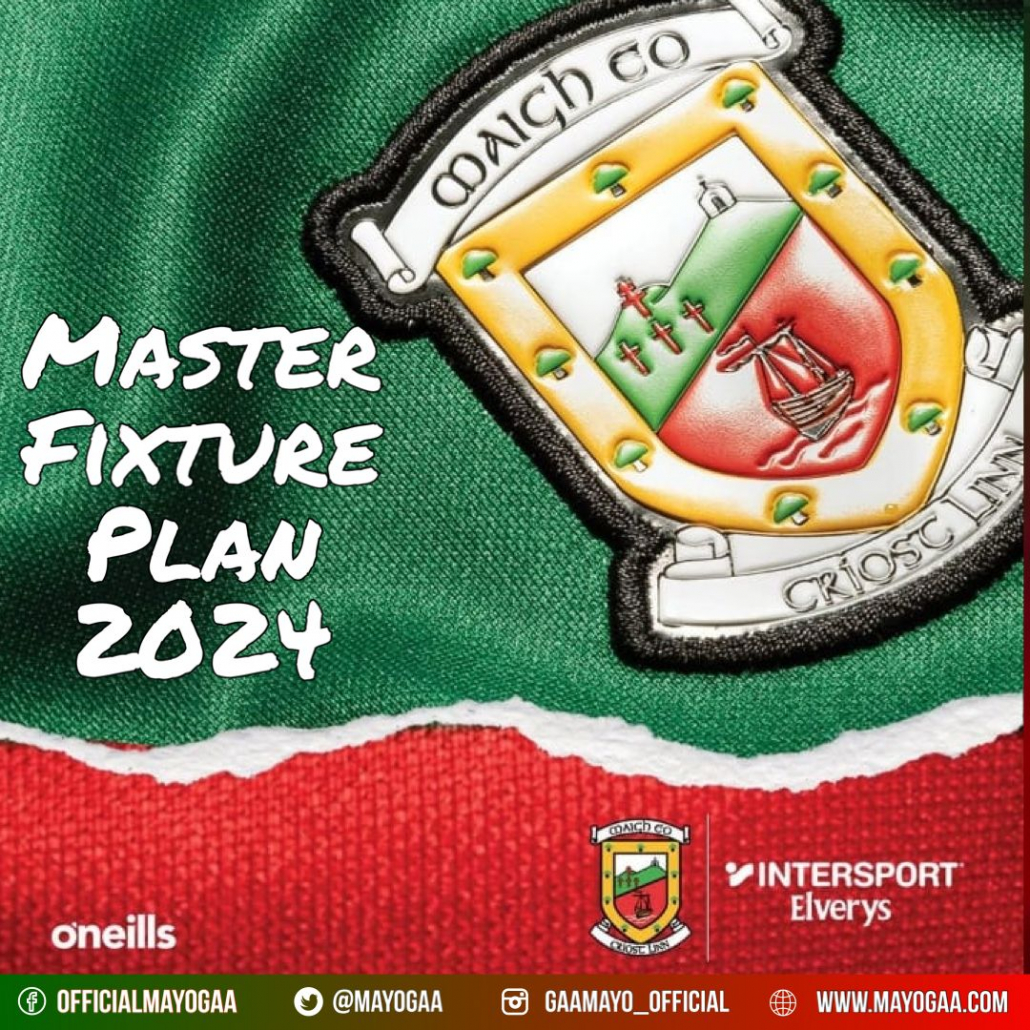 2024 Master Fixtures Plan Mayo GAA